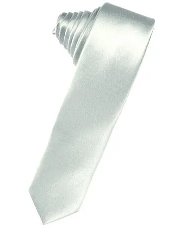 Pool Luxury Satin Skinny Necktie