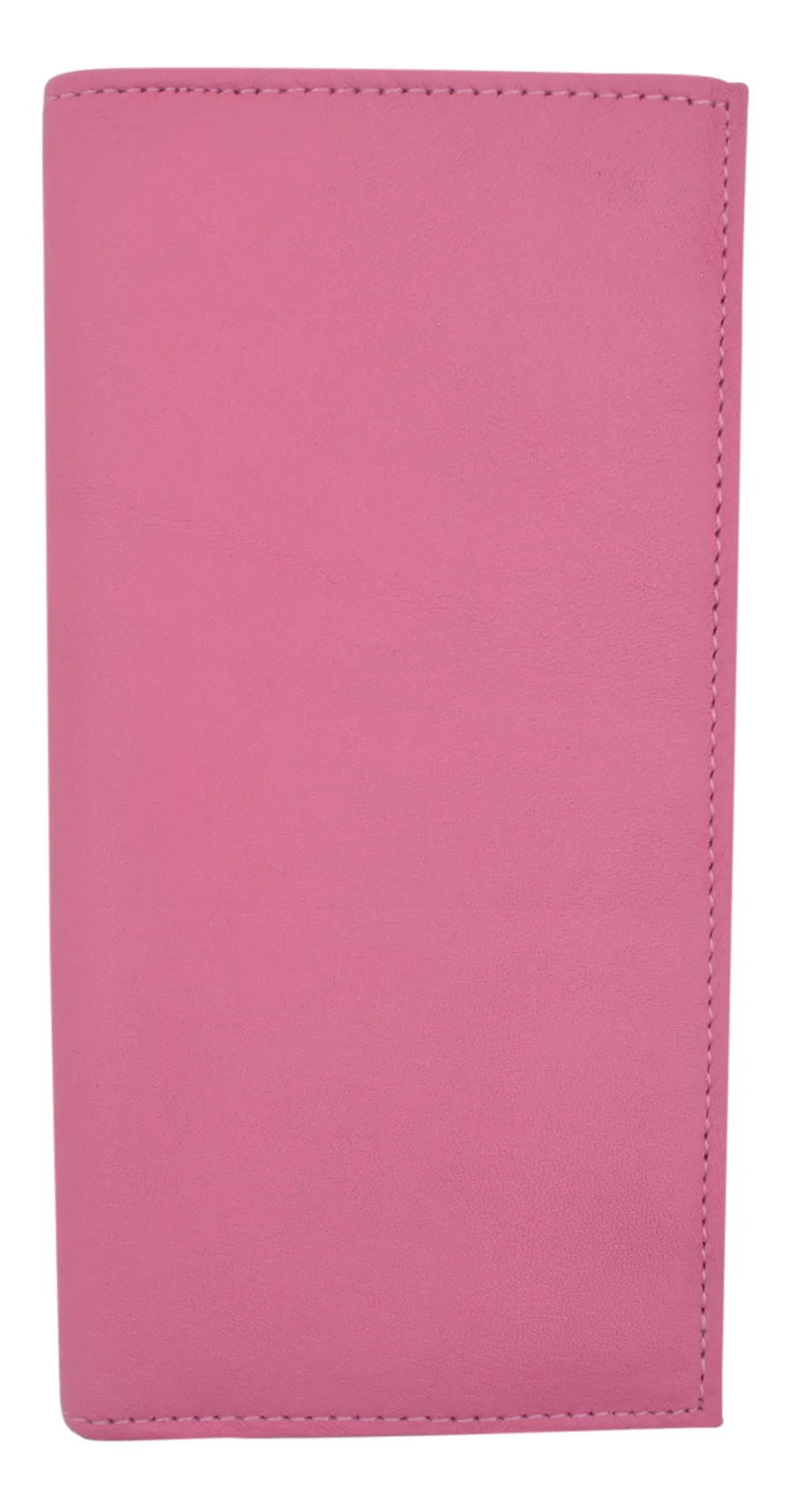 Premium Soft Leather Checkbook Cover simple P156
