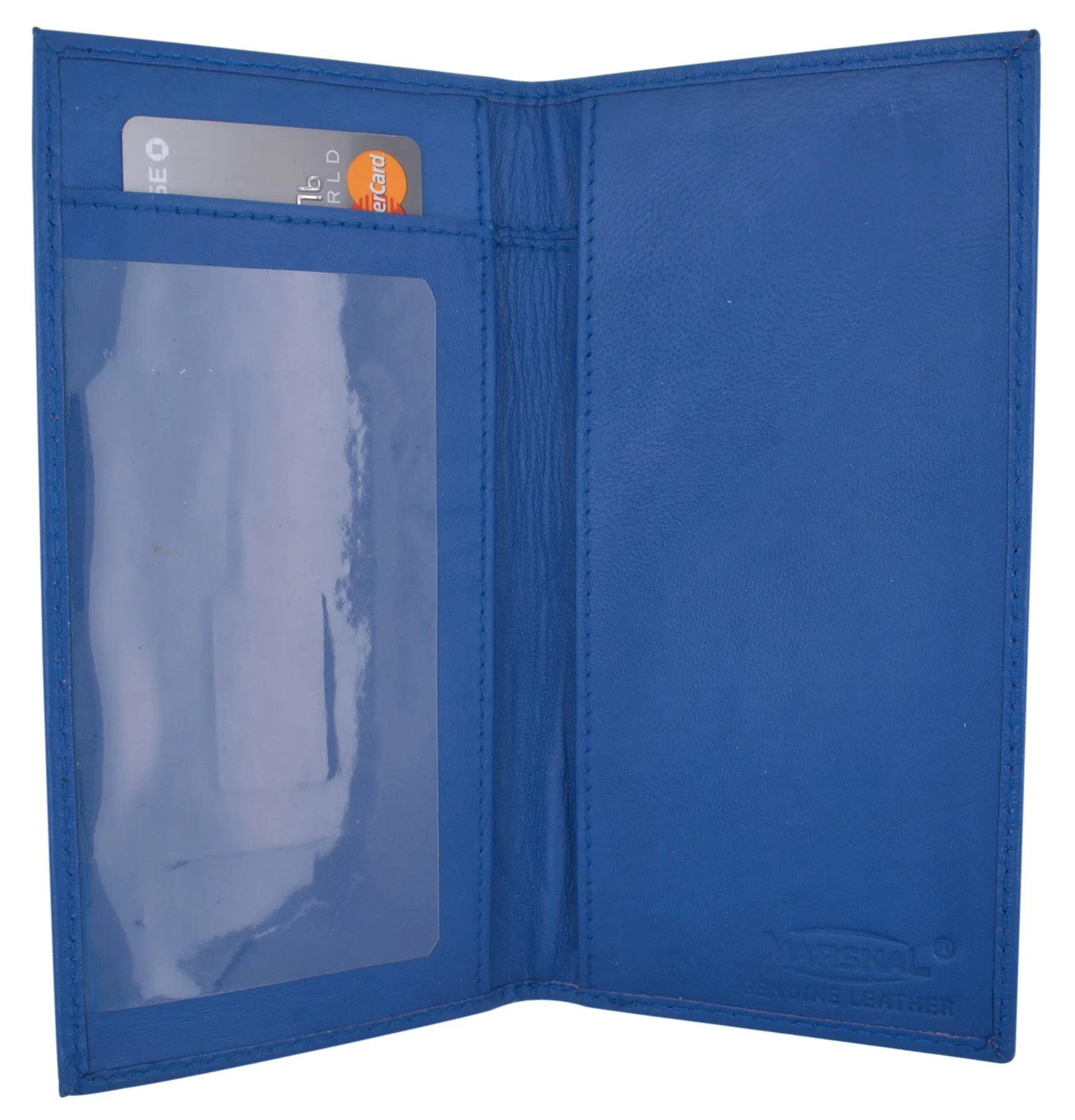 Premium Soft Leather Checkbook Cover simple P156