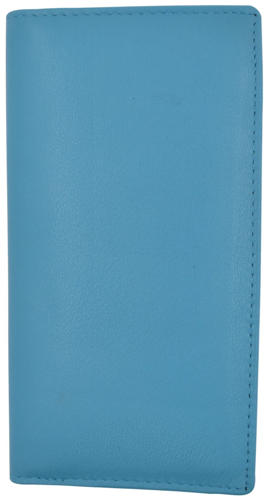 Premium Soft Leather Checkbook Cover simple P156
