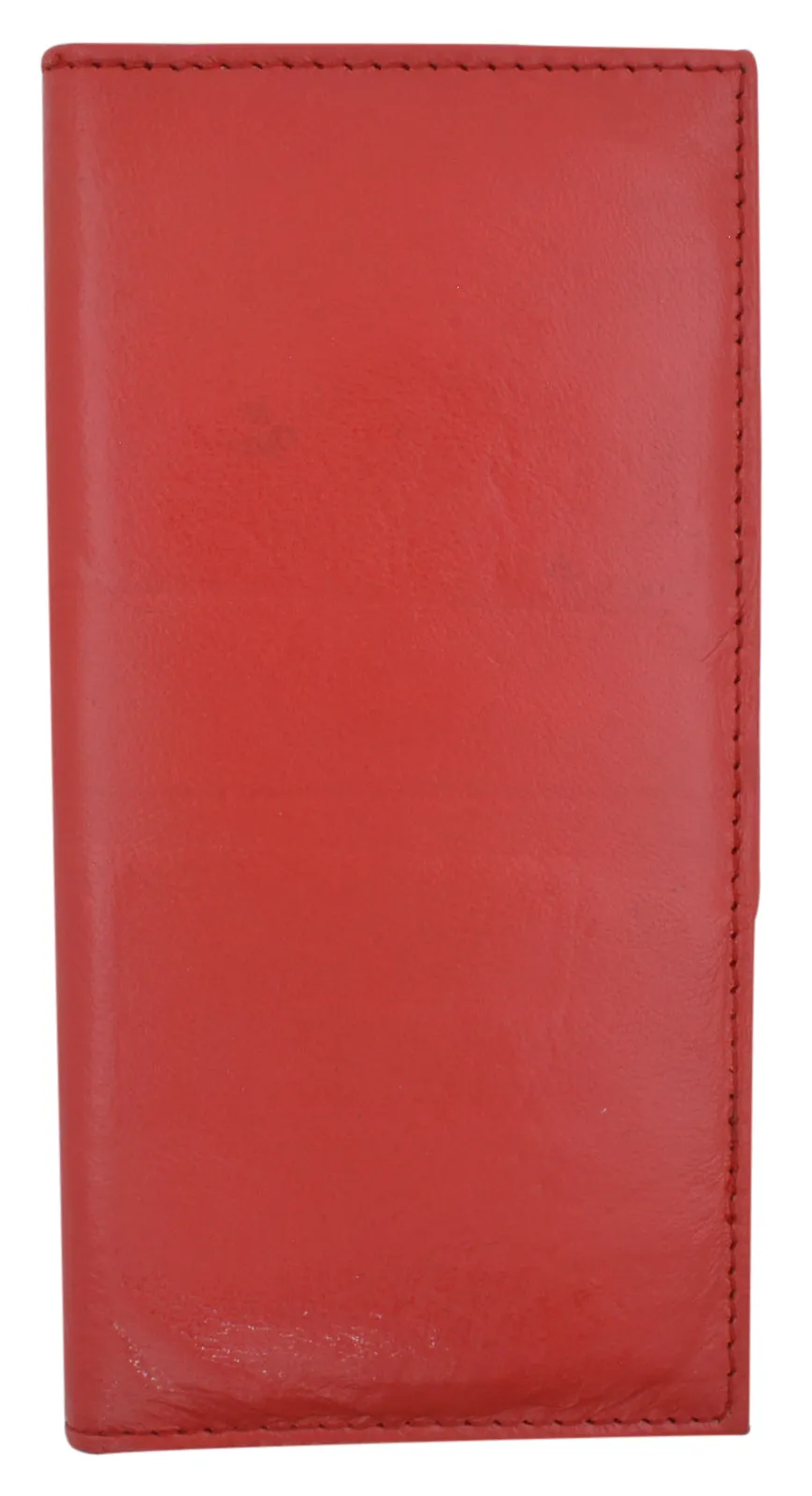 Premium Soft Leather Checkbook Cover simple P156