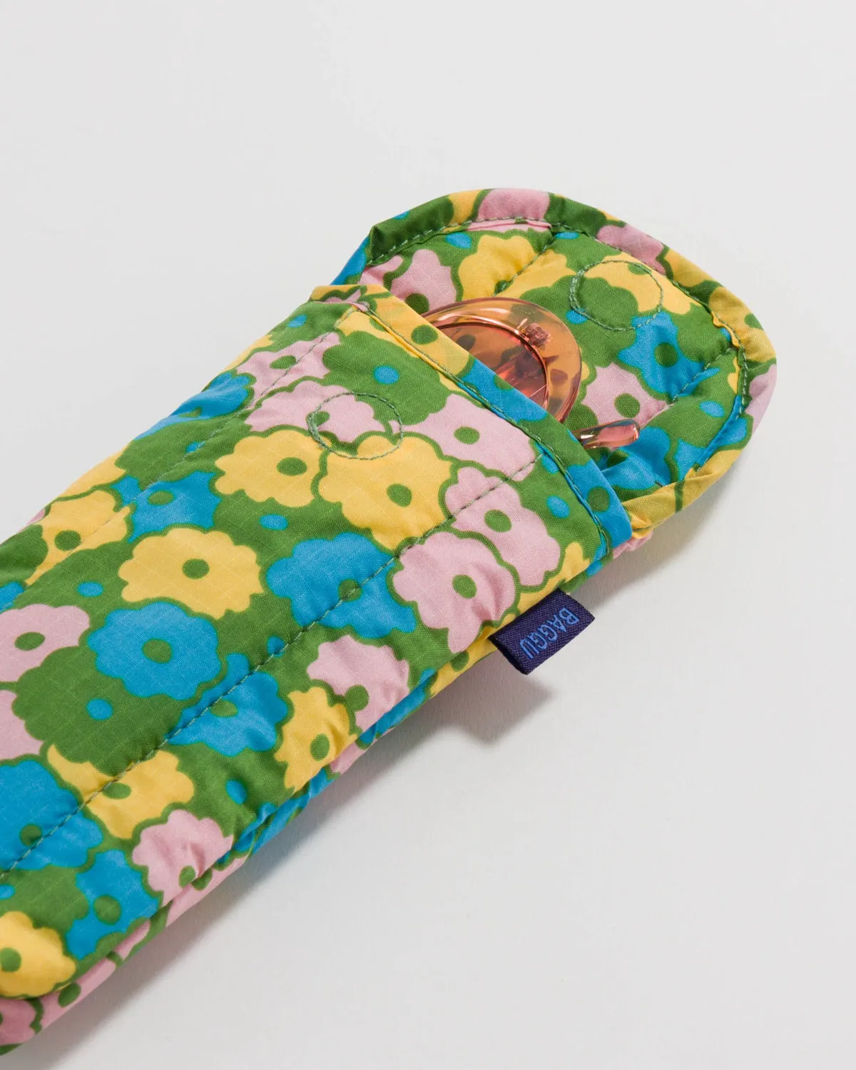 Puffy Glasses Sleeve - Flowerbed