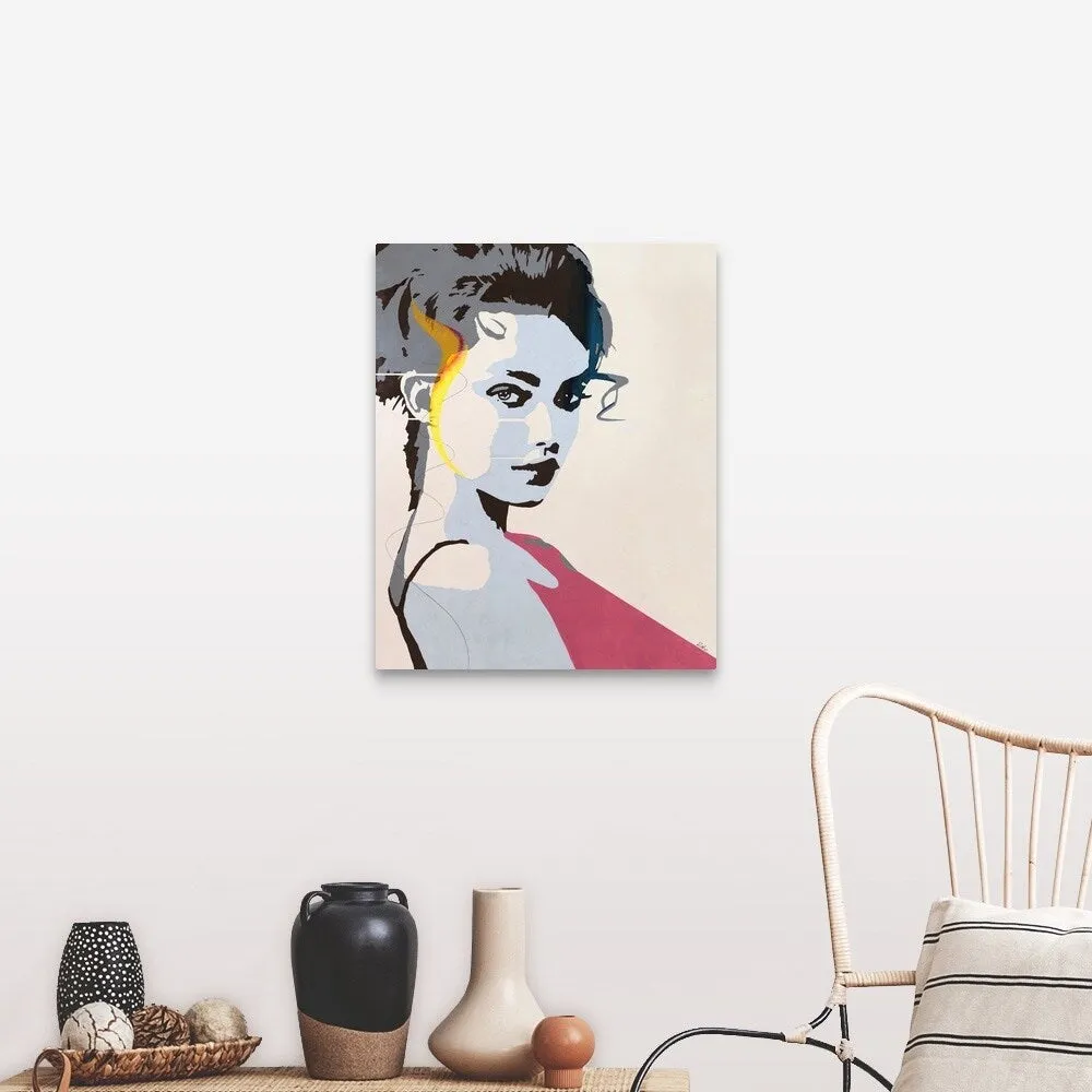 "Beautiful Stranger" Canvas Wall Art