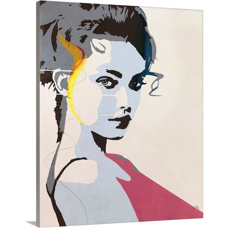 "Beautiful Stranger" Canvas Wall Art