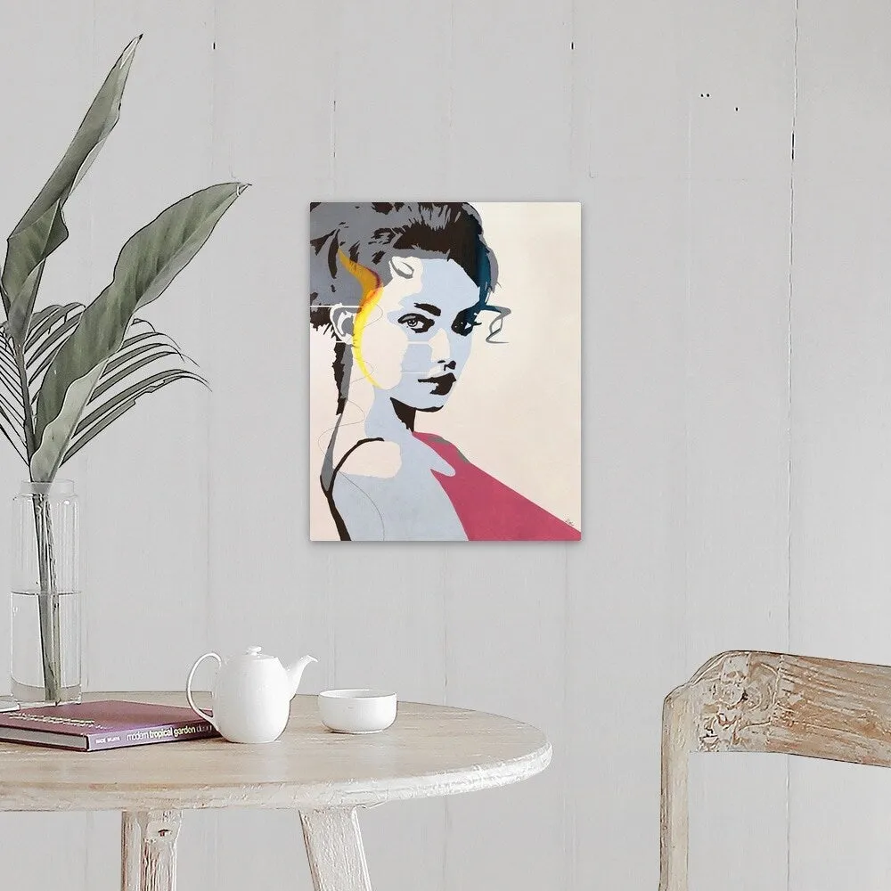 "Beautiful Stranger" Canvas Wall Art