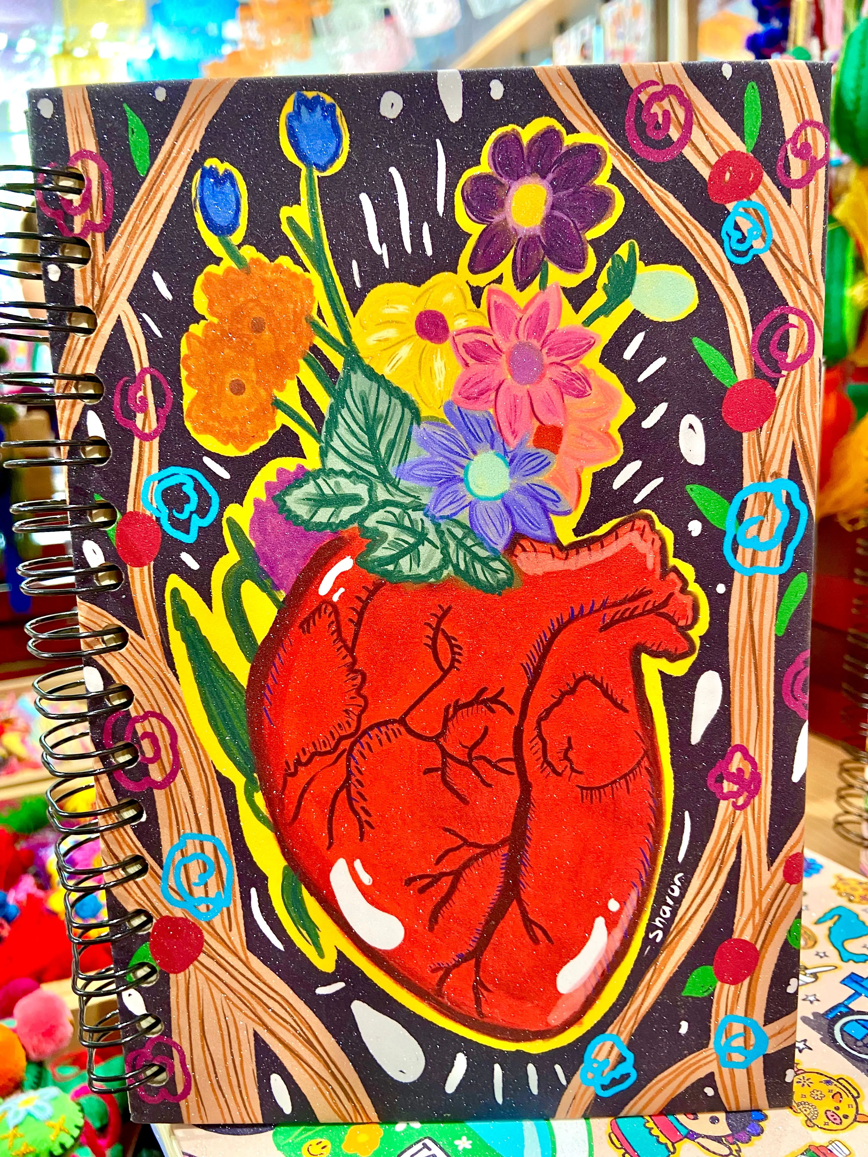 "My Beautiful Mexico" Glitter Notebooks