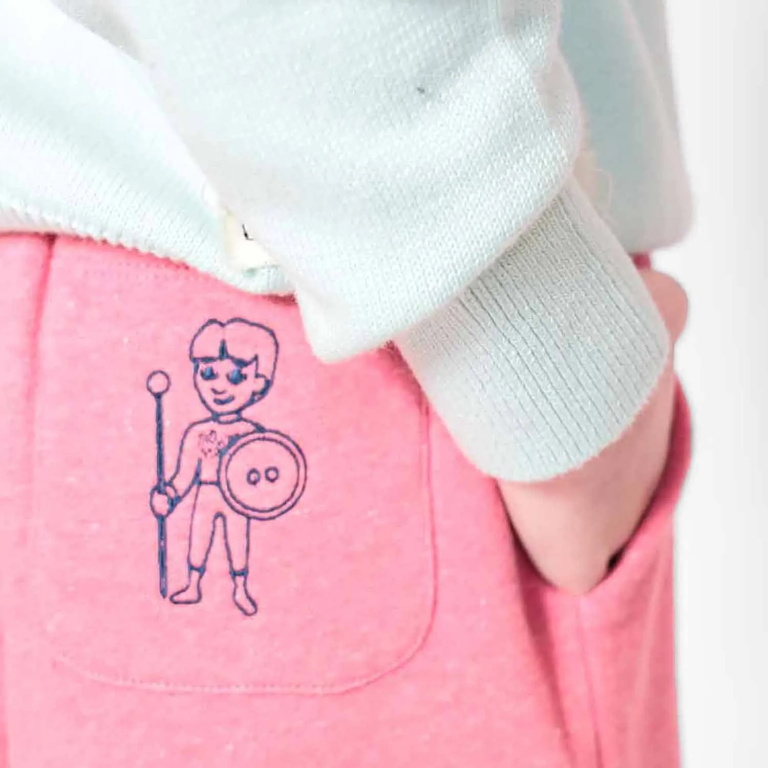 Roze Bermuda Shorts voor Jongens en Meisjes