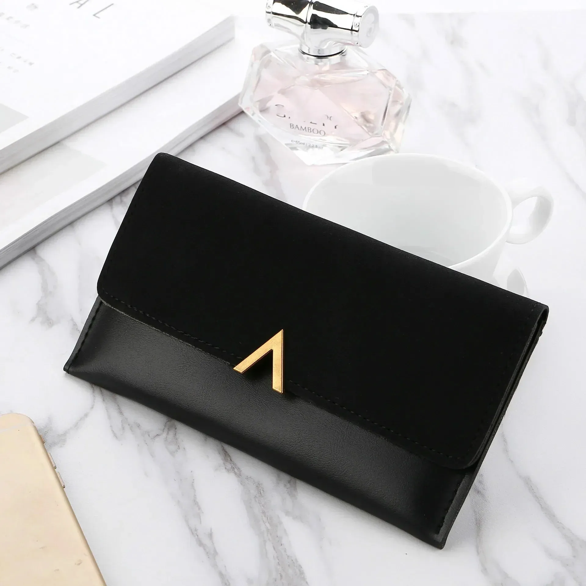SHP Brown V Luxury Leather Wallet