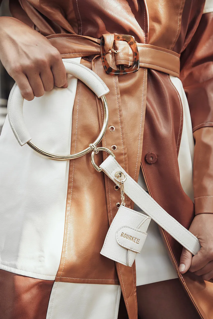 Signature Circle Dog Lead - Cream