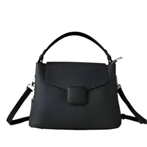 Soft Genuine Leather Flap Casual Strap Crossbody Totes Handbag Bag