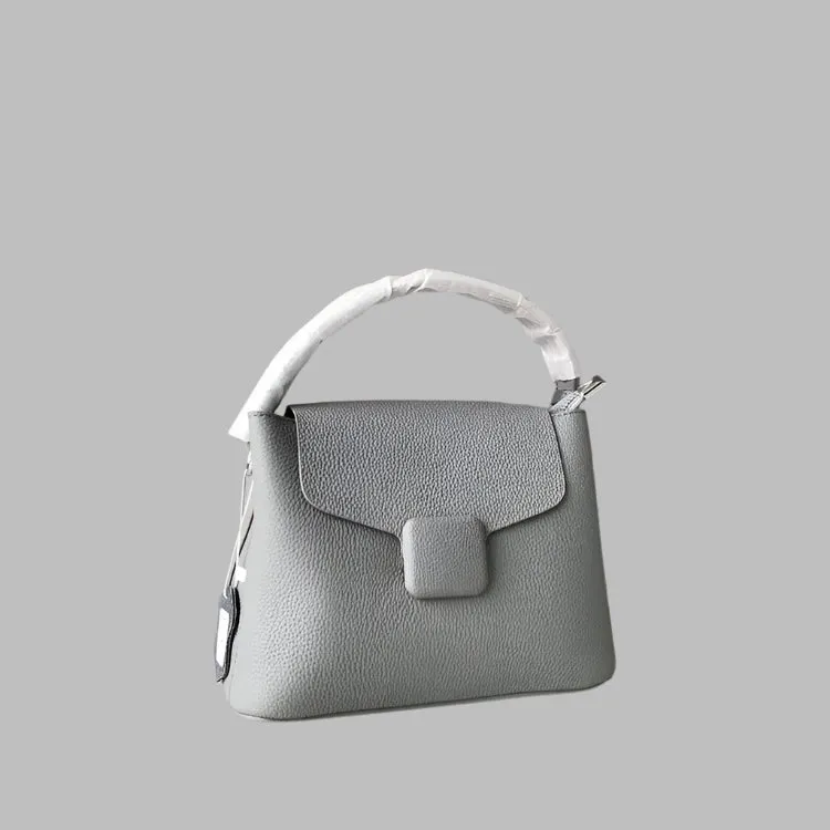 Soft Genuine Leather Flap Casual Strap Crossbody Totes Handbag Bag