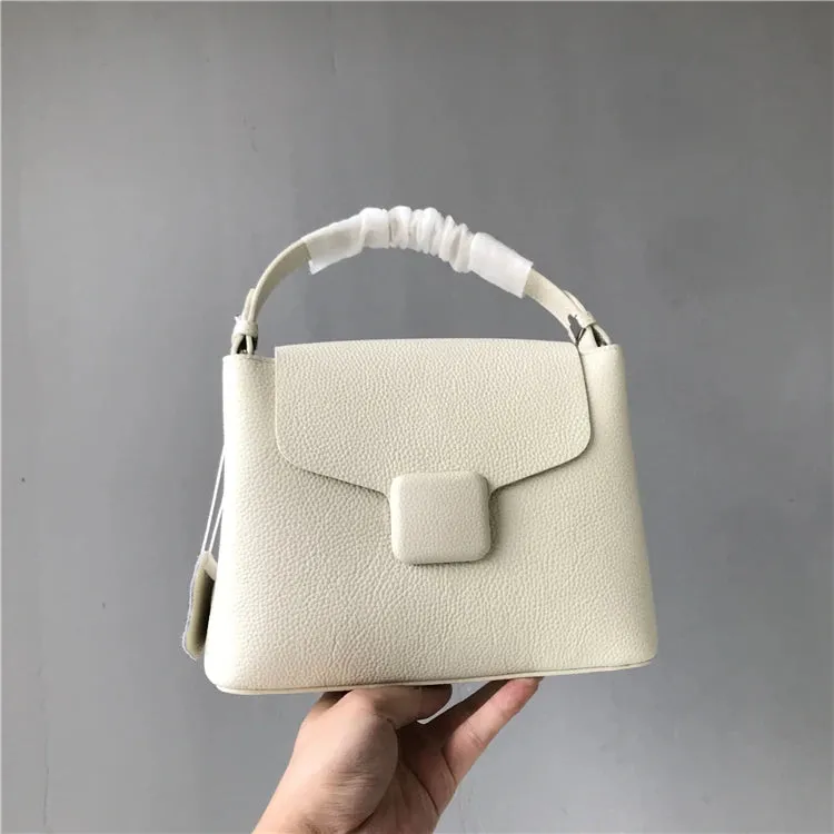 Soft Genuine Leather Flap Casual Strap Crossbody Totes Handbag Bag