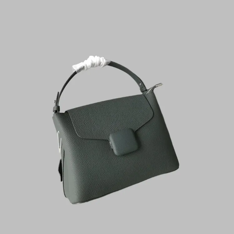 Soft Genuine Leather Flap Casual Strap Crossbody Totes Handbag Bag
