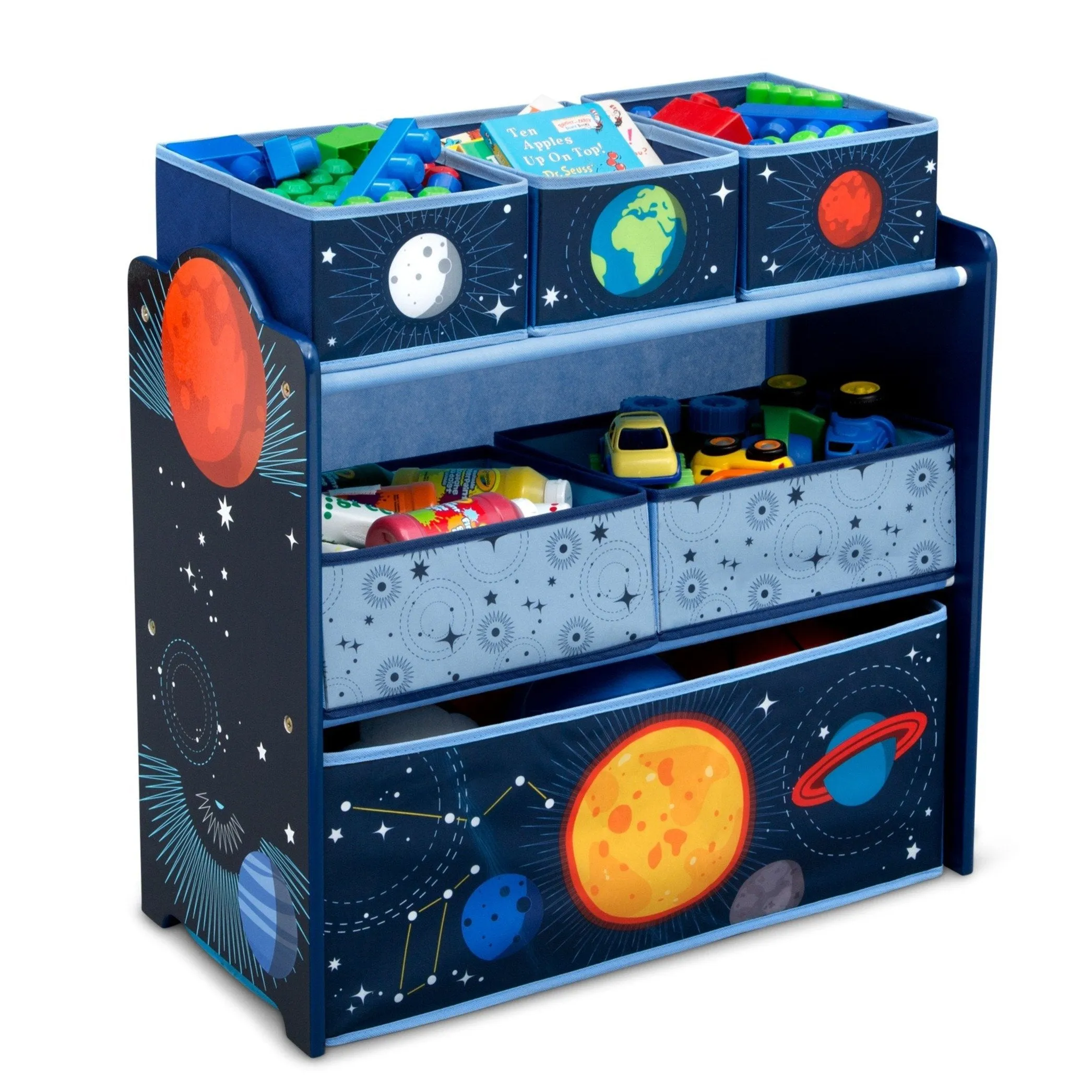 Space Adventures Design and Store Toy Organizer