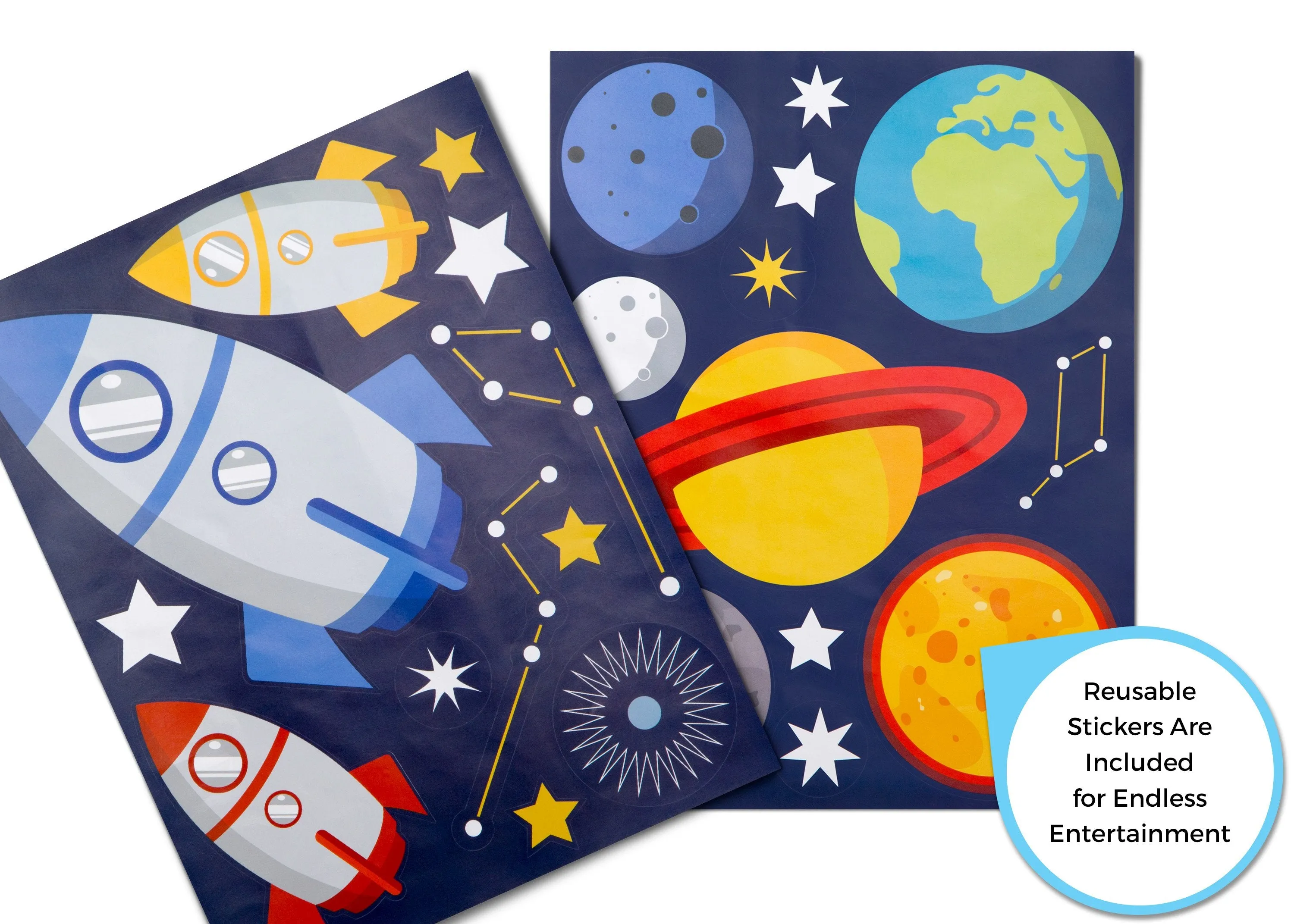 Space Adventures Design and Store Toy Organizer