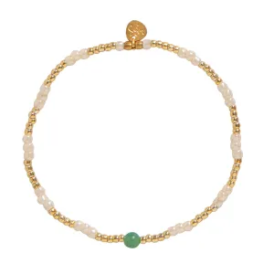 Splash Aventurin Goldfarbige Armband