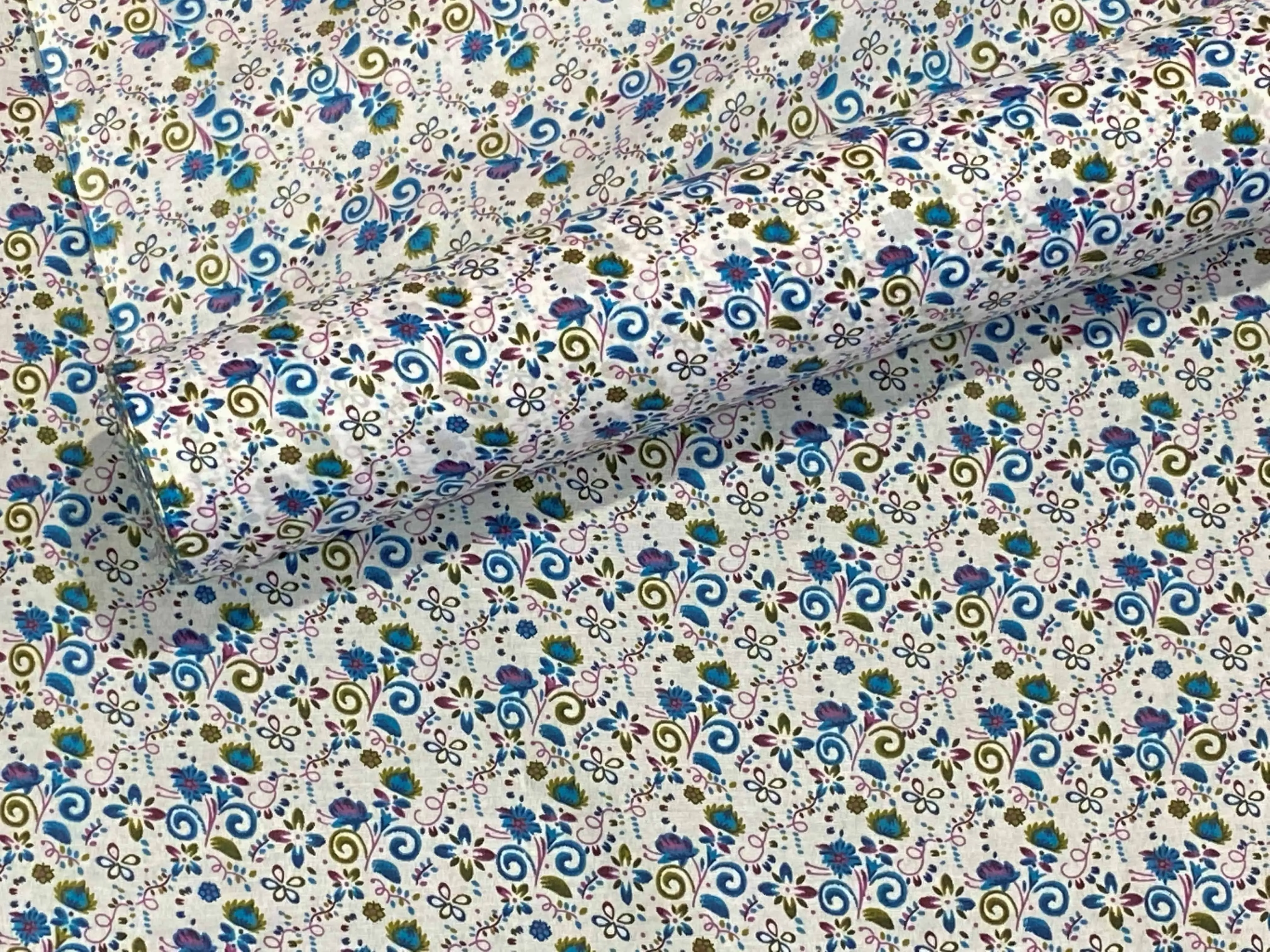 Spring Flower- Poly/Cotton Print