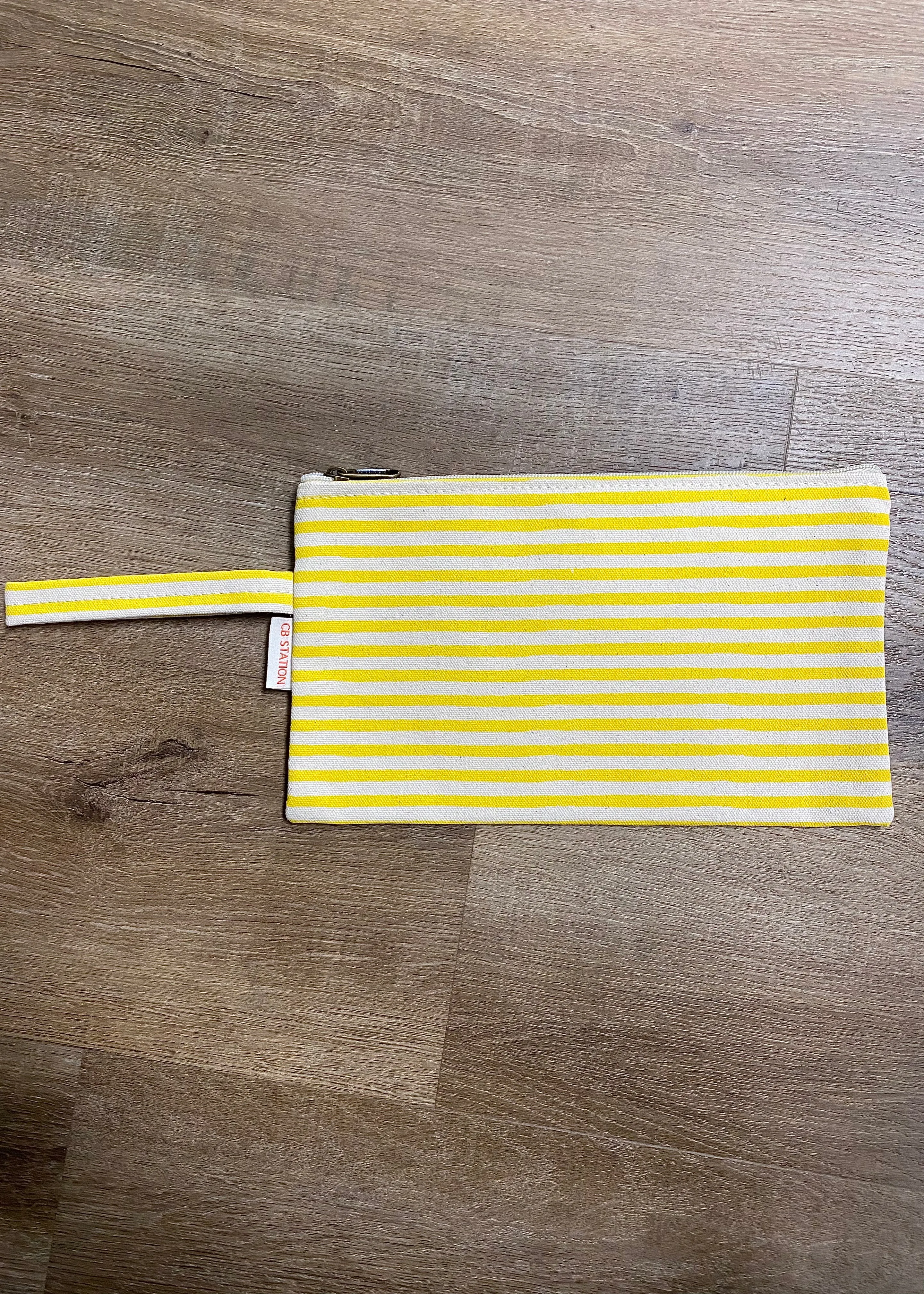 Striped Clutch