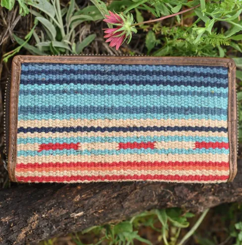 STS Ranchwear Women's Chaynee Mountain Patchwork Cowhide Hair-On Bi-Fold Wallet STS63227