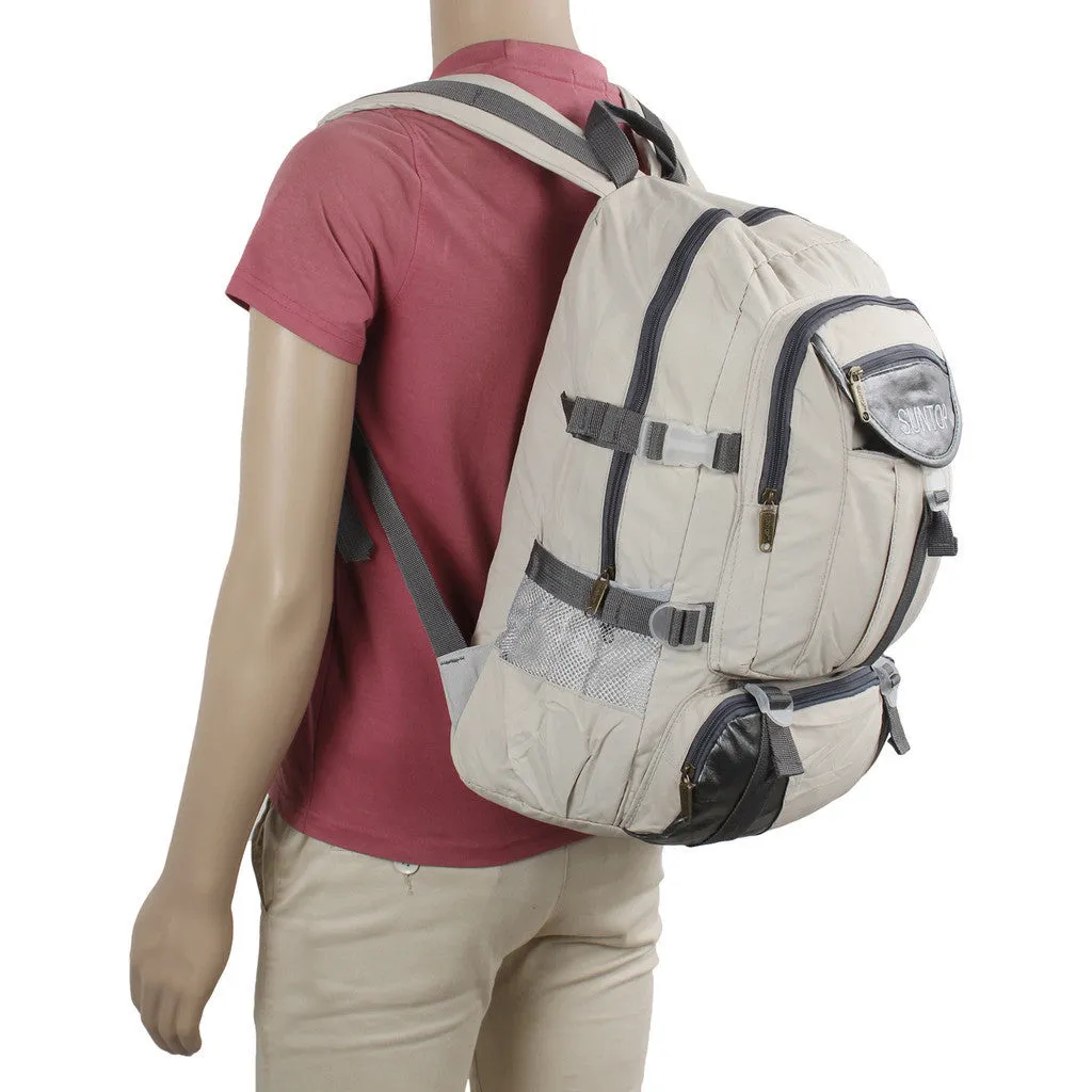 Suntop A88 24 L Backpack(Cream and Brown)
