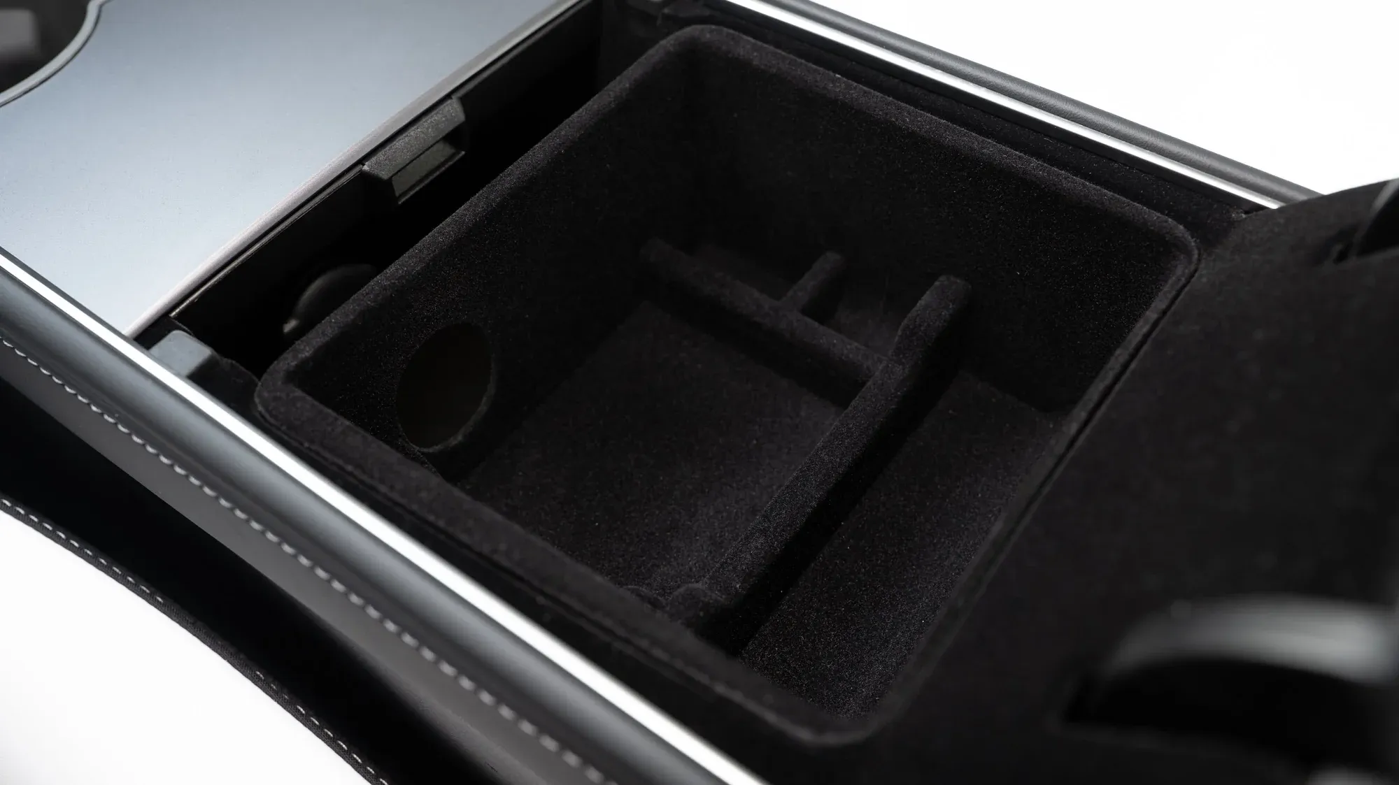 Tesla Model Y en 3 Organizer Armsteun