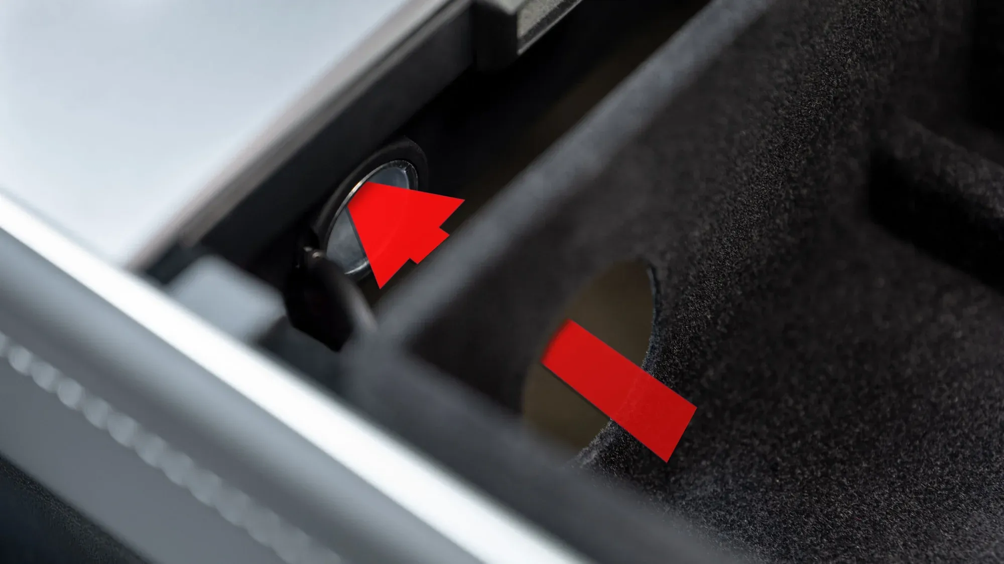 Tesla Model Y en 3 Organizer Armsteun