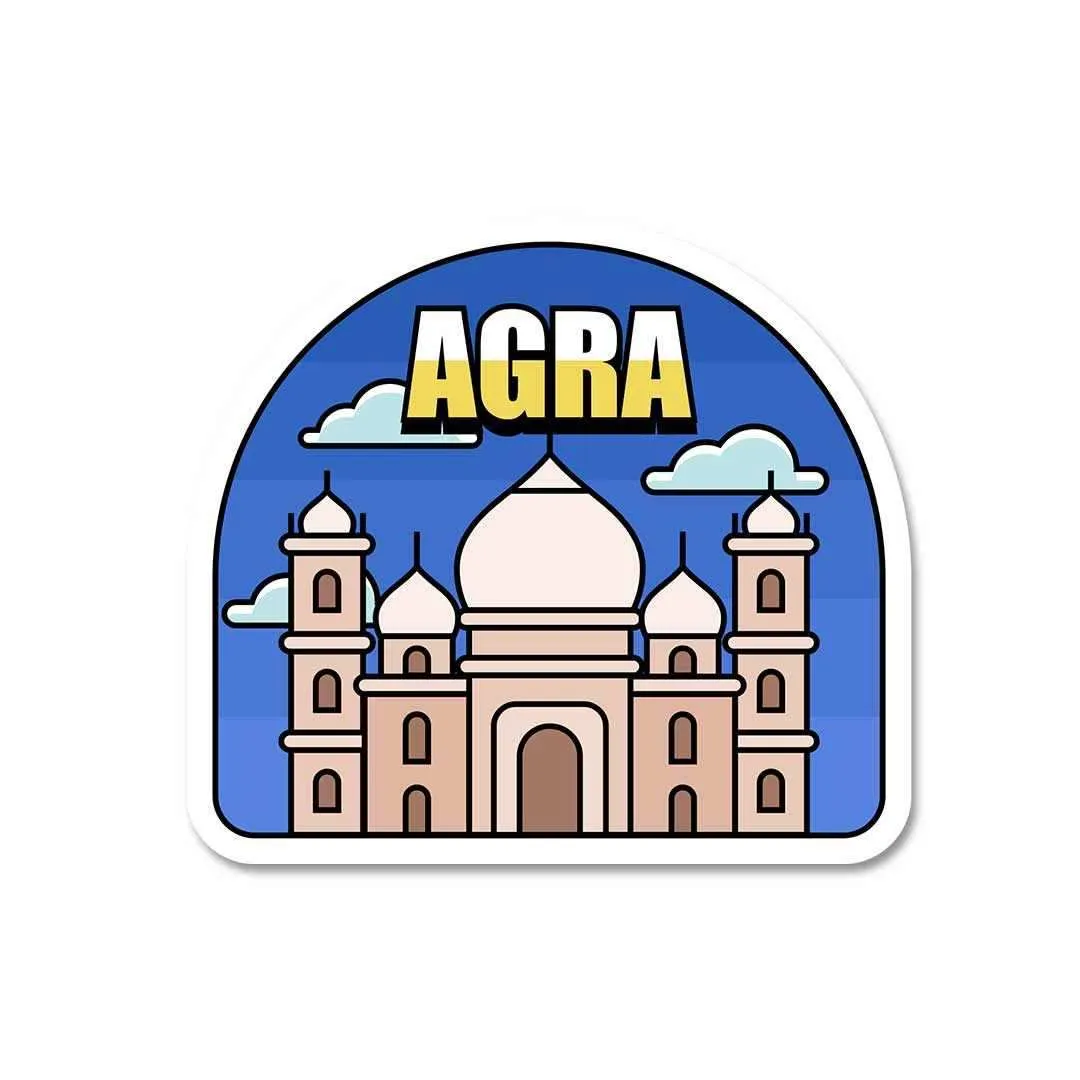 The Beautiful Agra Sticker