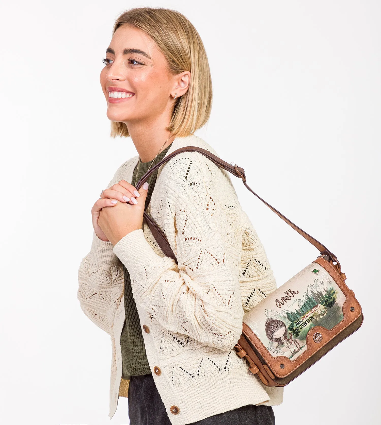 The Forest flap shoulder bag