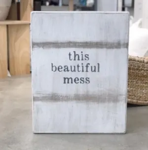This Beautiful Mess Art 3x4