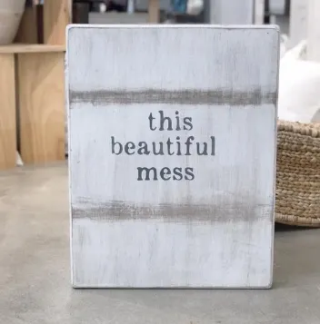 This Beautiful Mess Art 3x4