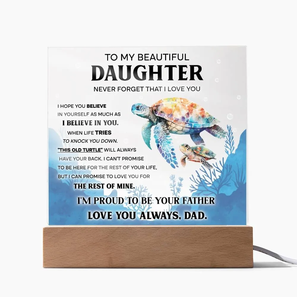 To My Beautiful Daughter