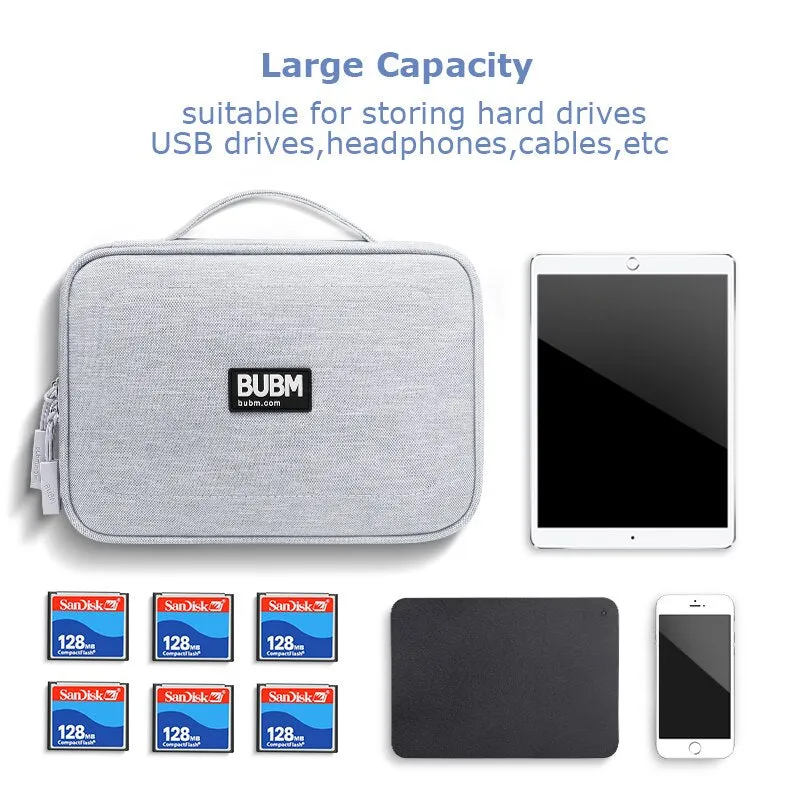 Travel Digital Organizer Pouch Cable Digital Storage Bags USB Gadgets Wires Charger Bag Case