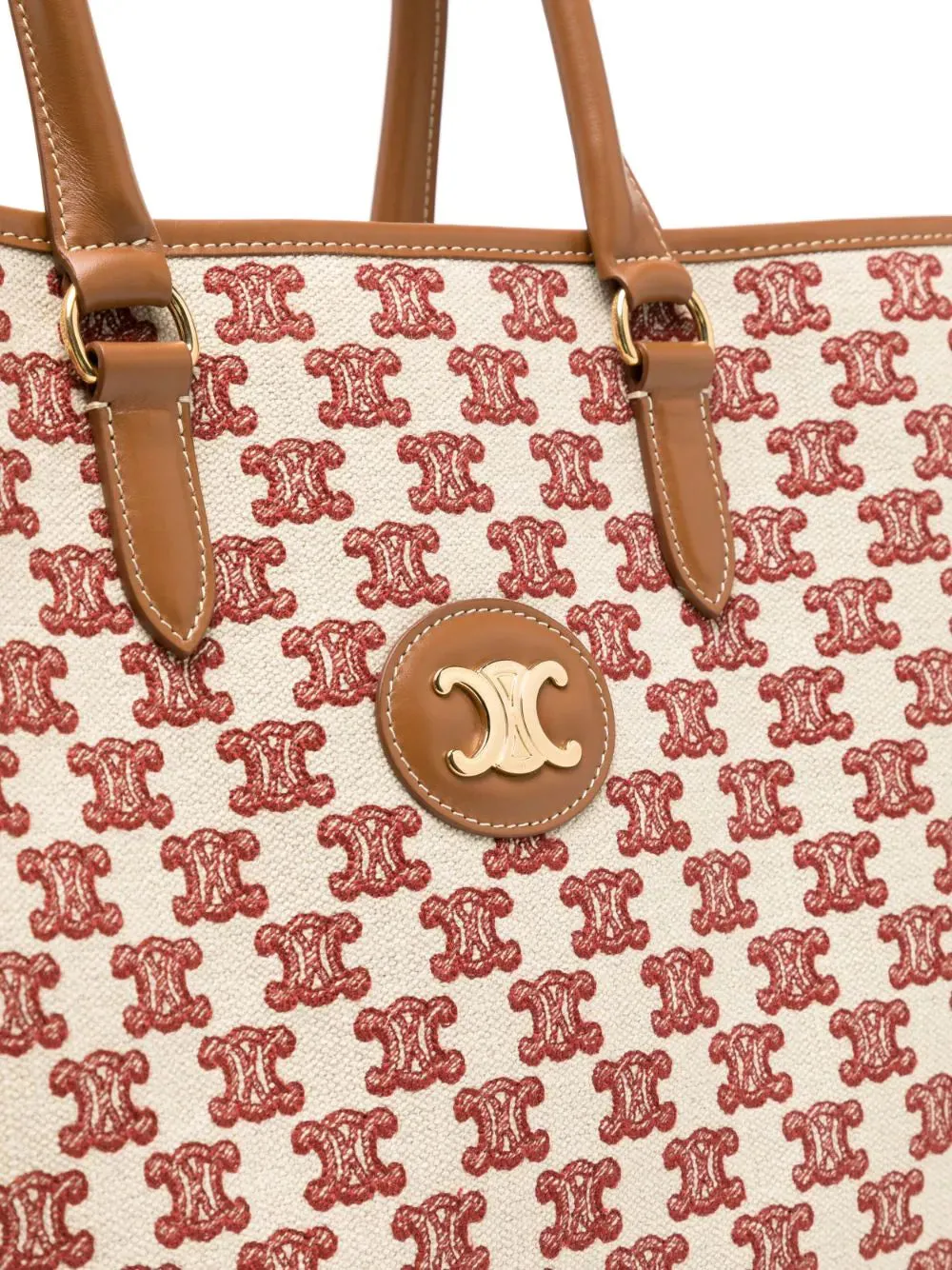 Triomphe Horizontal Cabas Tote Bag