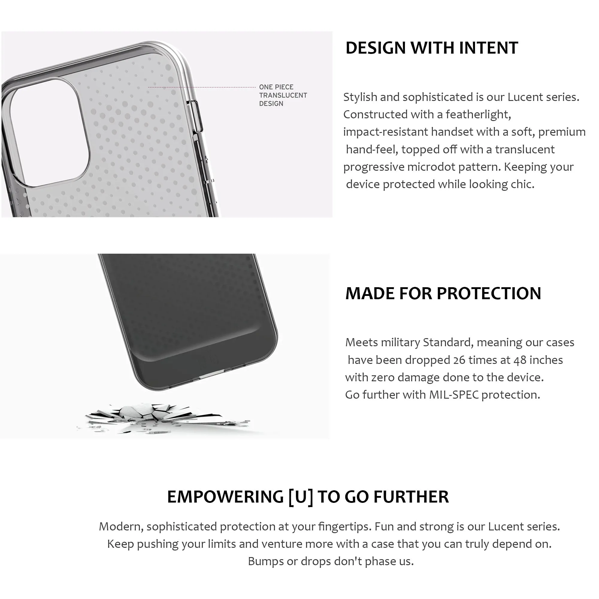UAG [U] Lucent for iPhone 13 Pro 5G 6.1" - Clay
