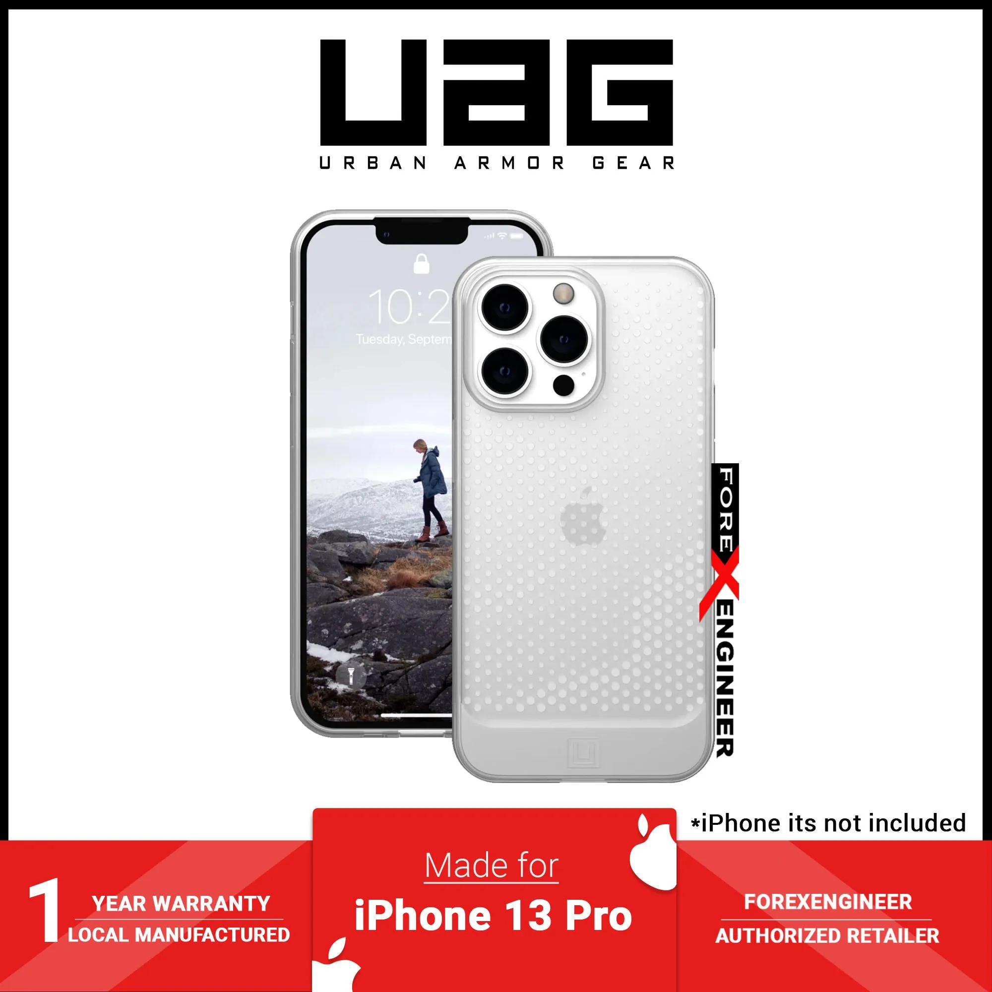 UAG [U] Lucent for iPhone 13 Pro 5G 6.1" - Ice