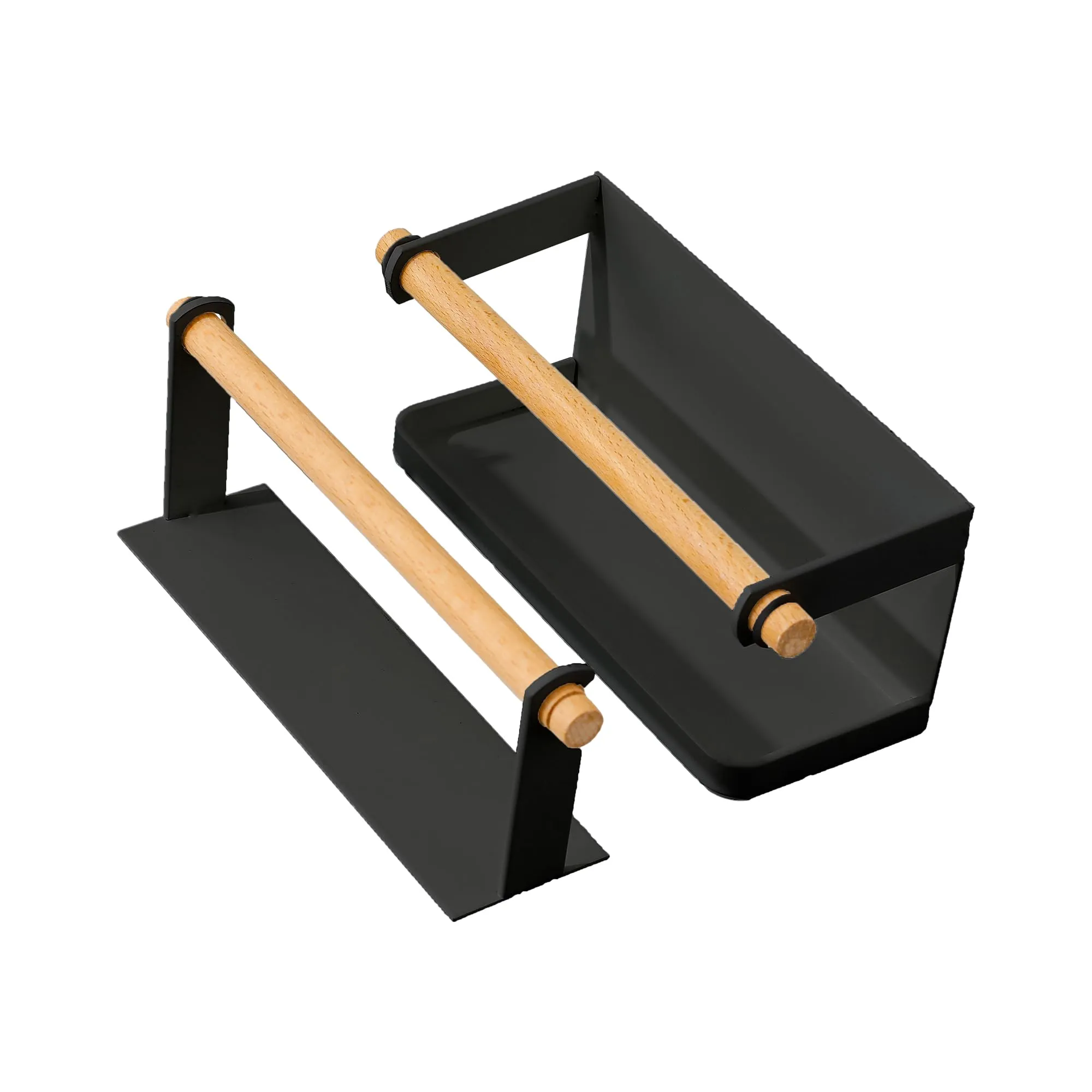 UMAI Umbrella Stand For Home (9cm) | Wooden Umbrella Holder | Wall Mounted Storage Organizer | Home Storage Organizer | Umbrella Storage Rack | Home Organizer Items Stand For Umbrella