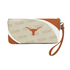 University of Texas Curve Zip Organizer Wallet