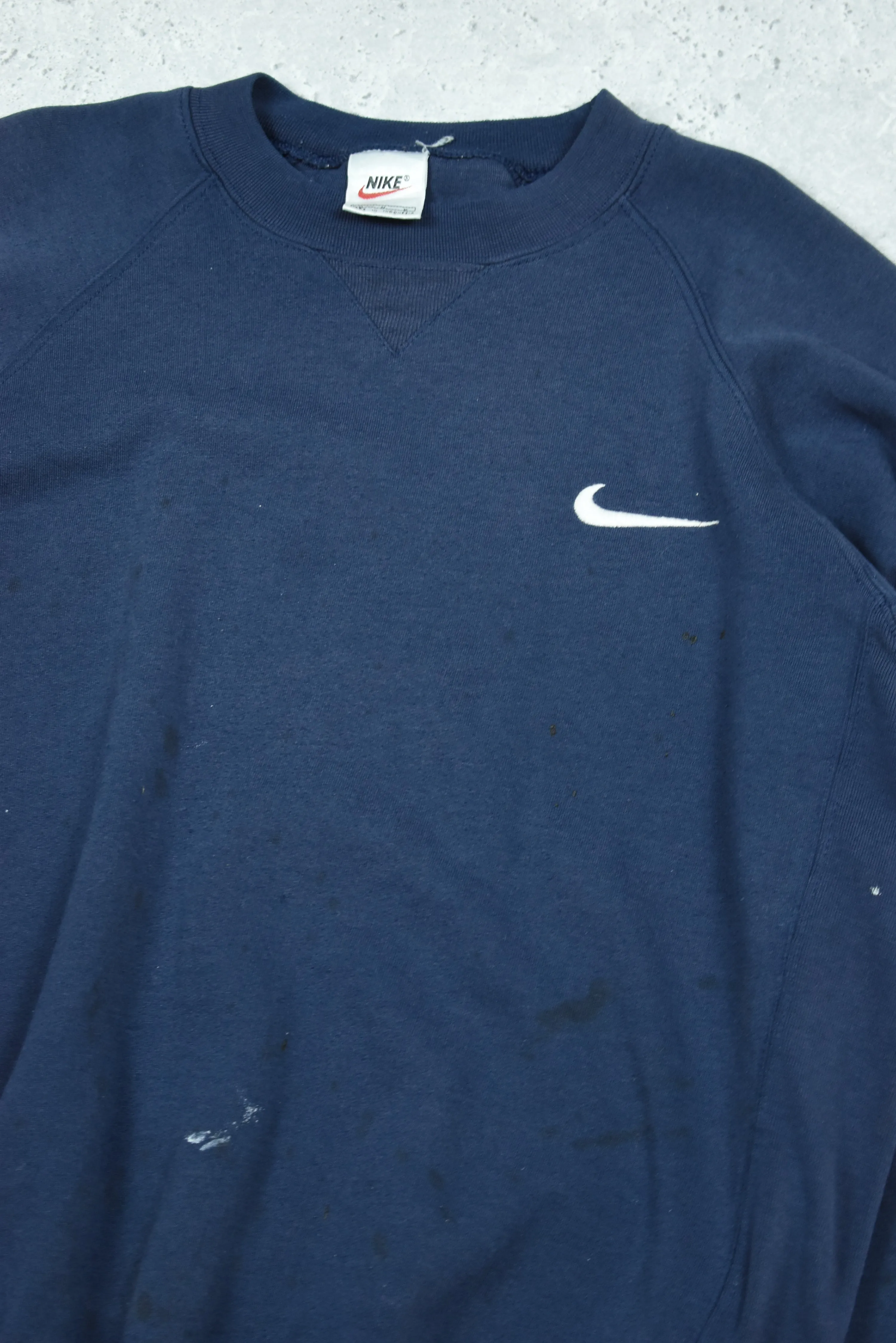 Vintage Nike Embroidered Logo Sweatshirt Medium