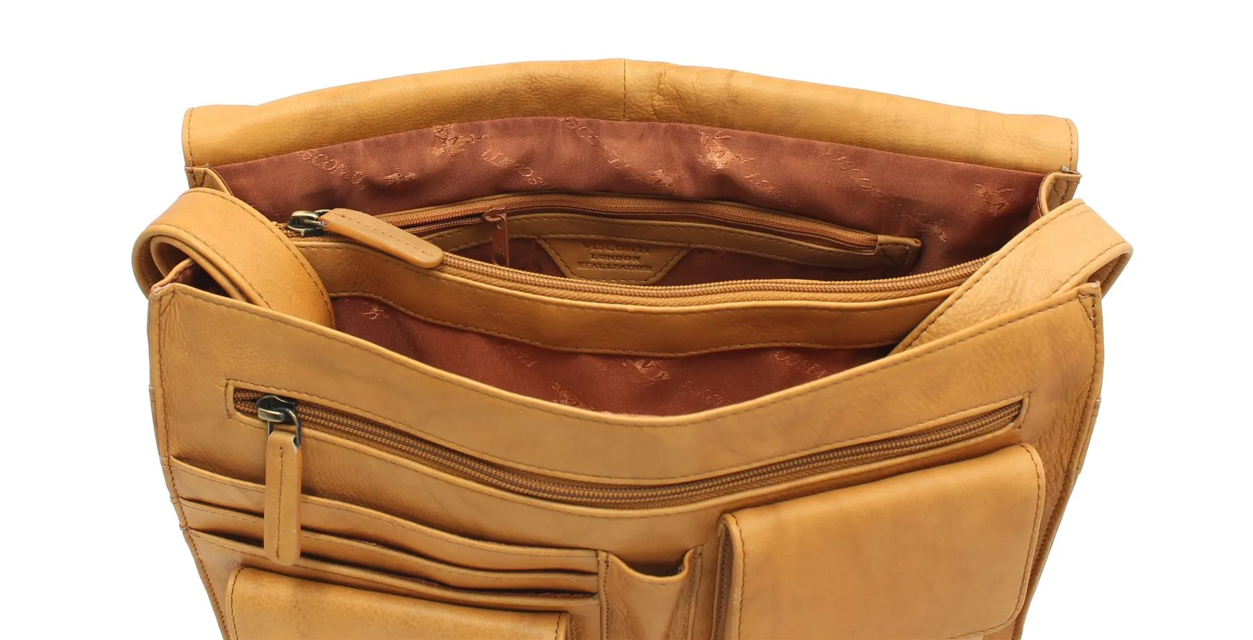 Visconti Leather Organiser Bag 753
