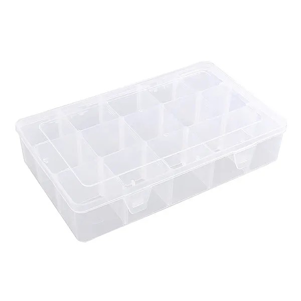 Washi Tape Adjustable 15 Grids Storage Organizer Box