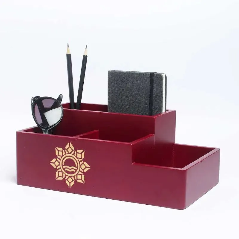 Wooden Multi Organiser | Multiple Designs | 10 x 6 x 4 inches