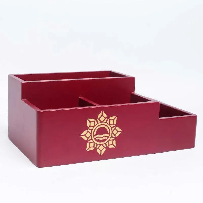 Wooden Multi Organiser | Multiple Designs | 10 x 6 x 4 inches