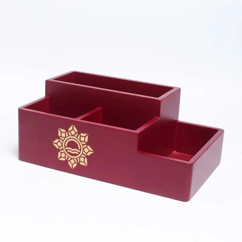 Wooden Multi Organiser | Multiple Designs | 10 x 6 x 4 inches