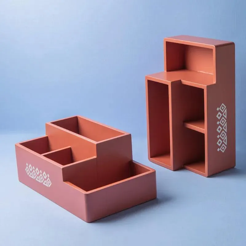 Wooden Multi Organiser | Multiple Designs | 10 x 6 x 4 inches