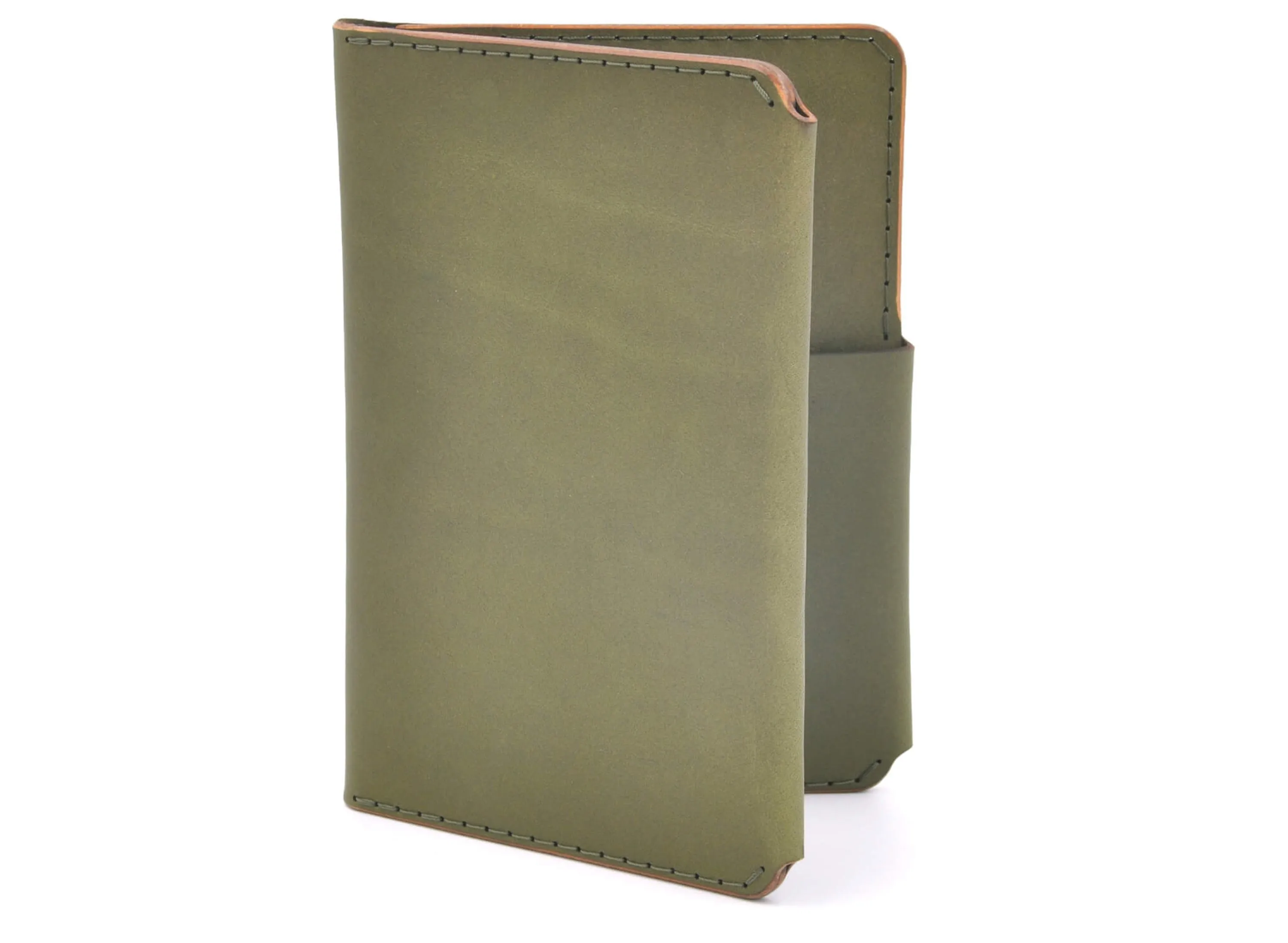 Woolly Made Passport Wallet - Olive