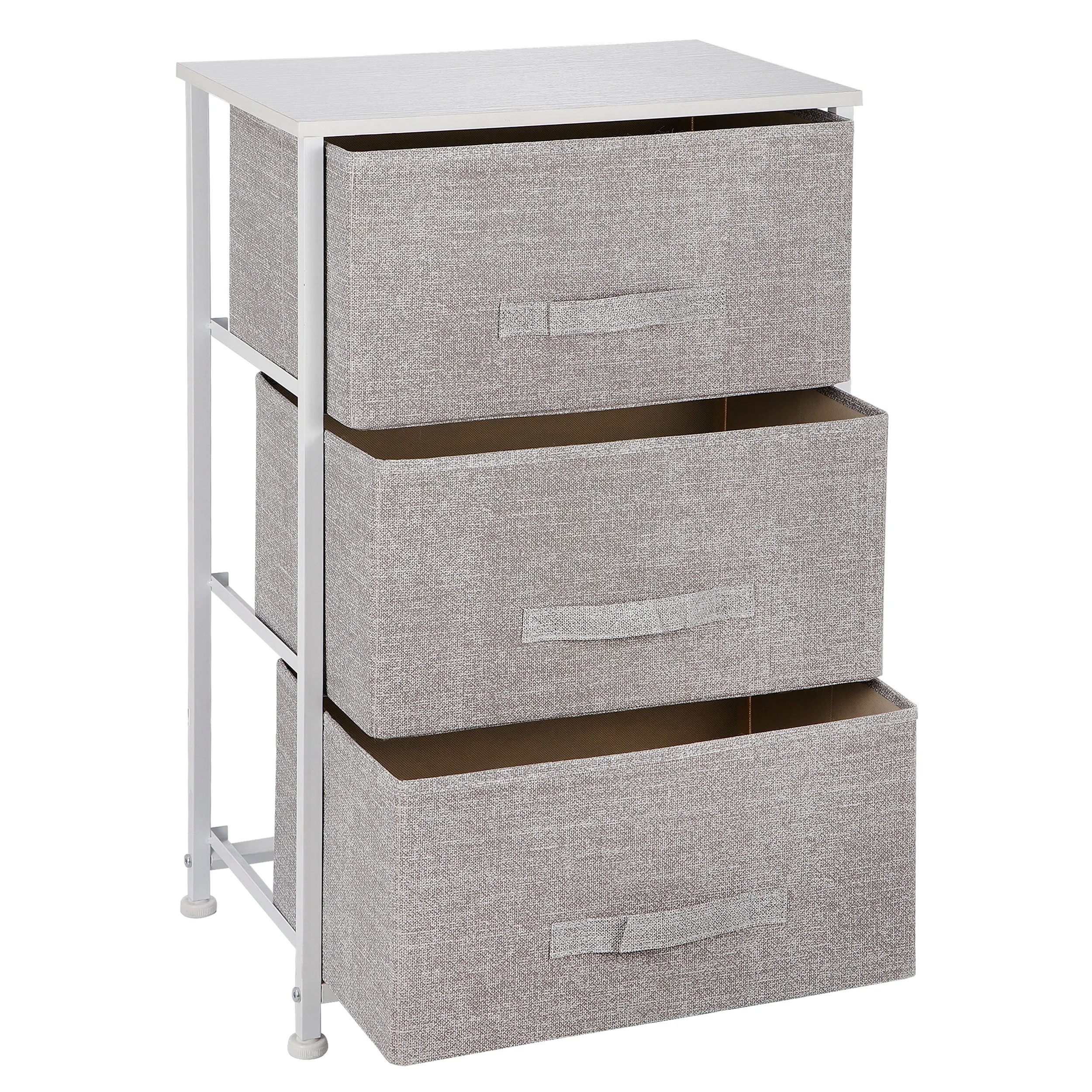 ZENY™ Vertical Dresser Storage Tower with 3 Drawers, Organizer Unit for Bedroom, Hallway, Entryway, Closet