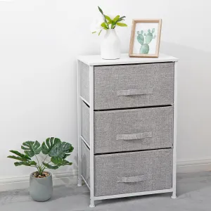 ZENY™ Vertical Dresser Storage Tower with 3 Drawers, Organizer Unit for Bedroom, Hallway, Entryway, Closet