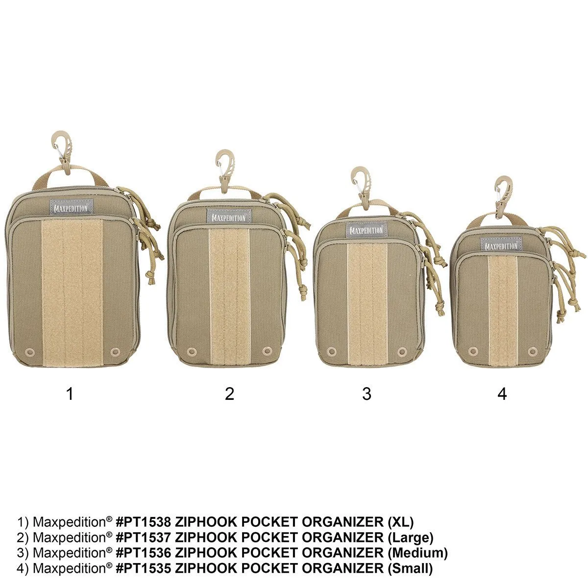 Ziphook Pocket Organizer (Large)